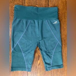 BCG Women's Teal Athletic, biker, yoga Shorts size L large